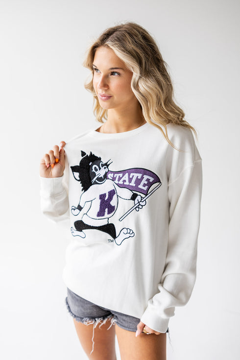 K-State Mascot Chenille Comfort Crew